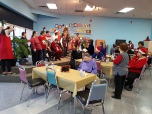 SWACA choir entertains and leads in singing holiday favourites